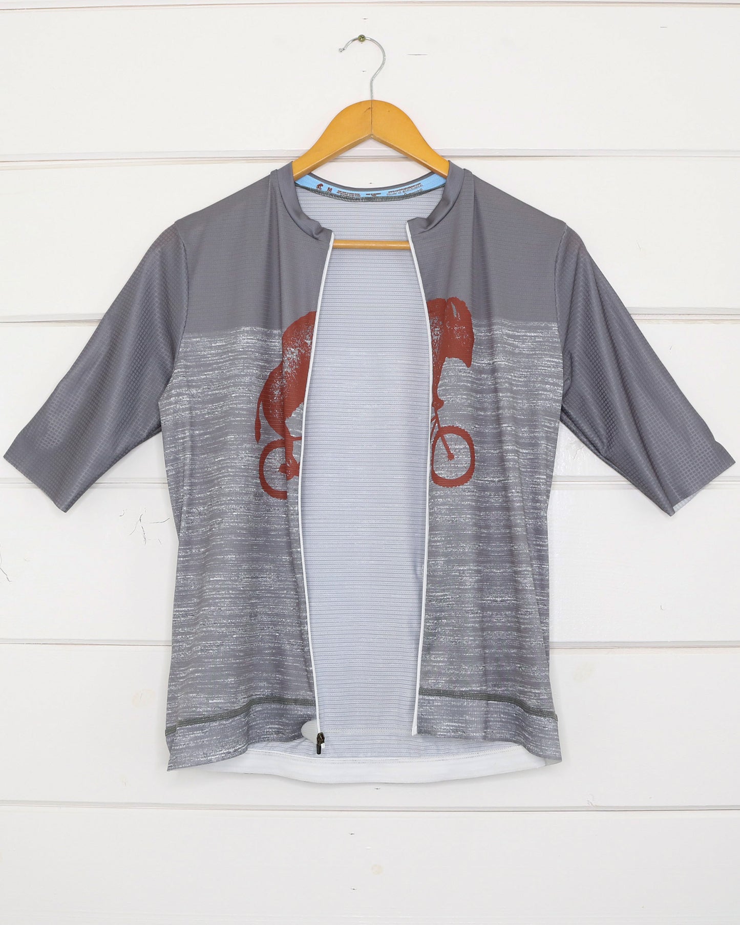 Bison Zip-Up Racer Jersey