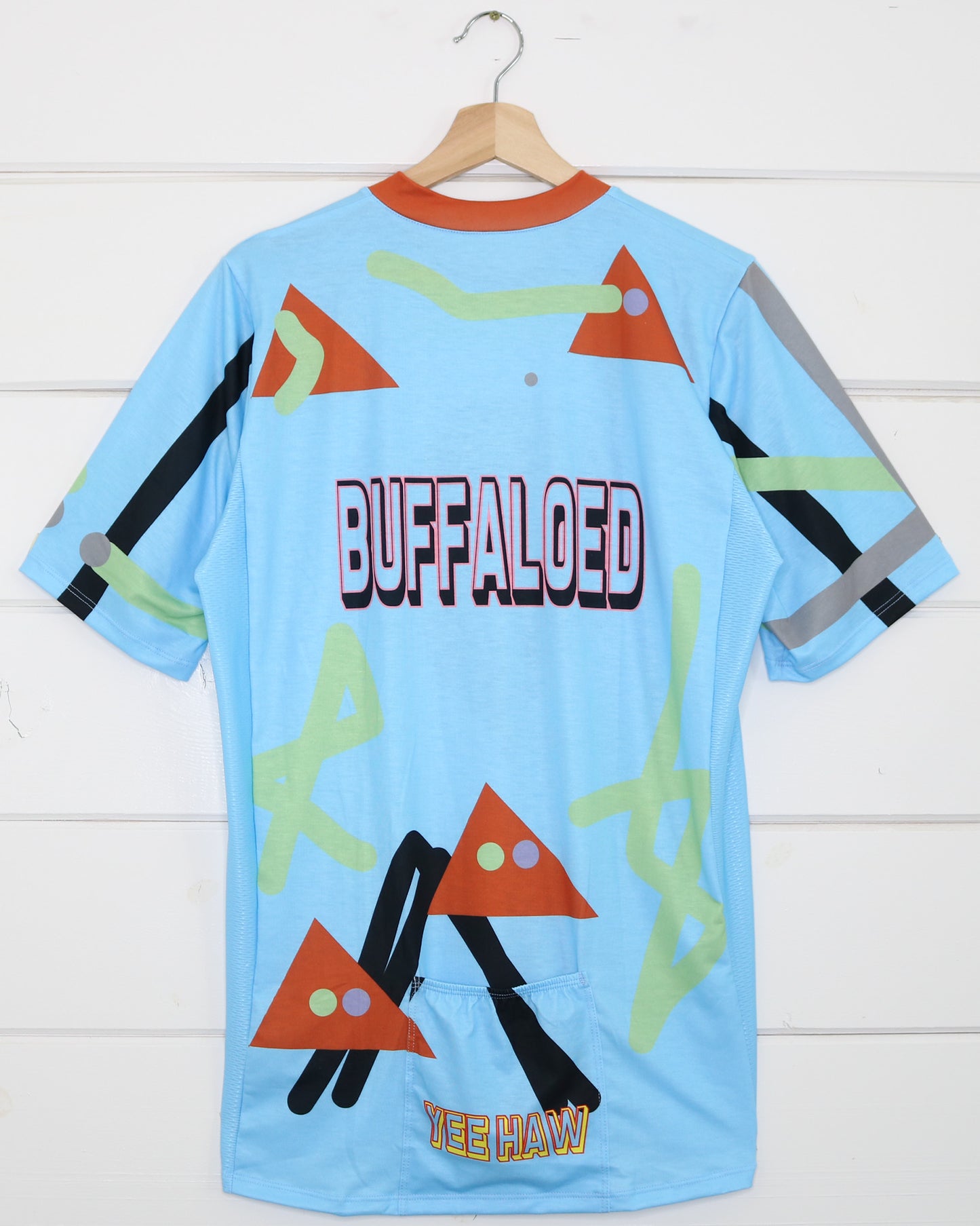 Buffaloed Mountain Bike Jersey Back