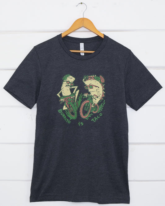 Burrito vs Taco T-Shirt Front