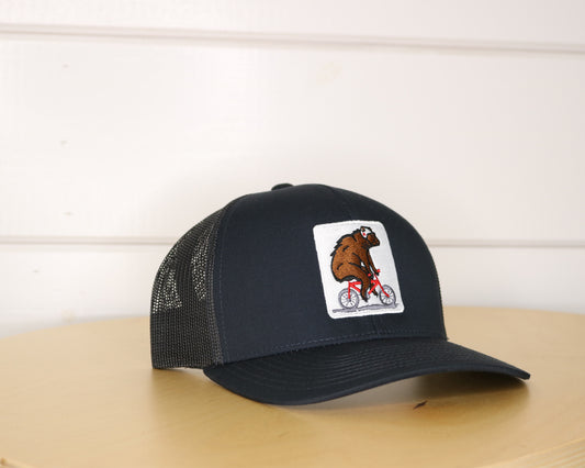 Circus Bear Trucker Hat 3/4