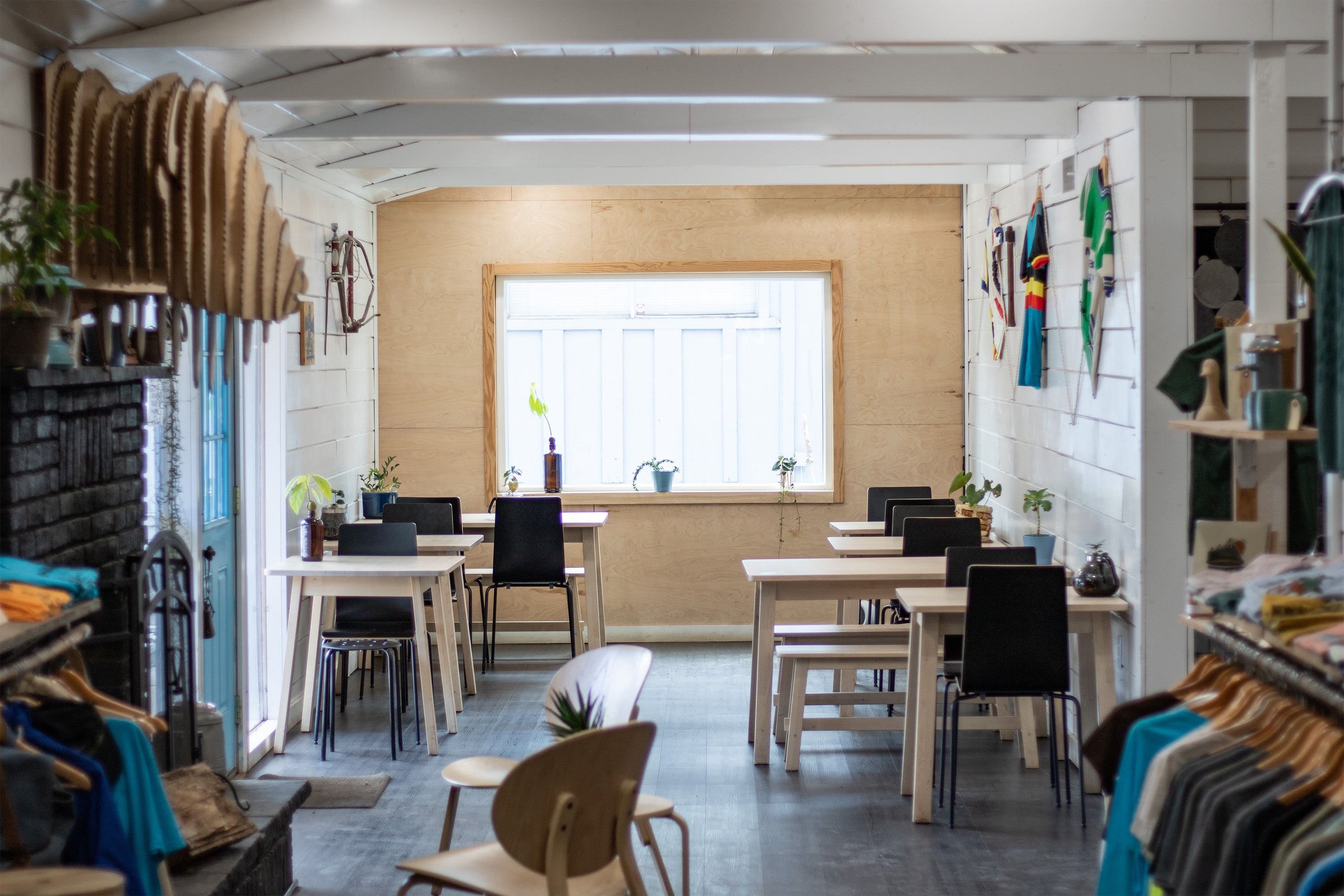 Cyclelogical Coffee shop front lobby