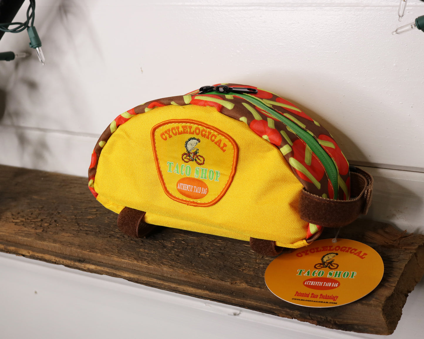 Taco bicycle top tube bag 3/4