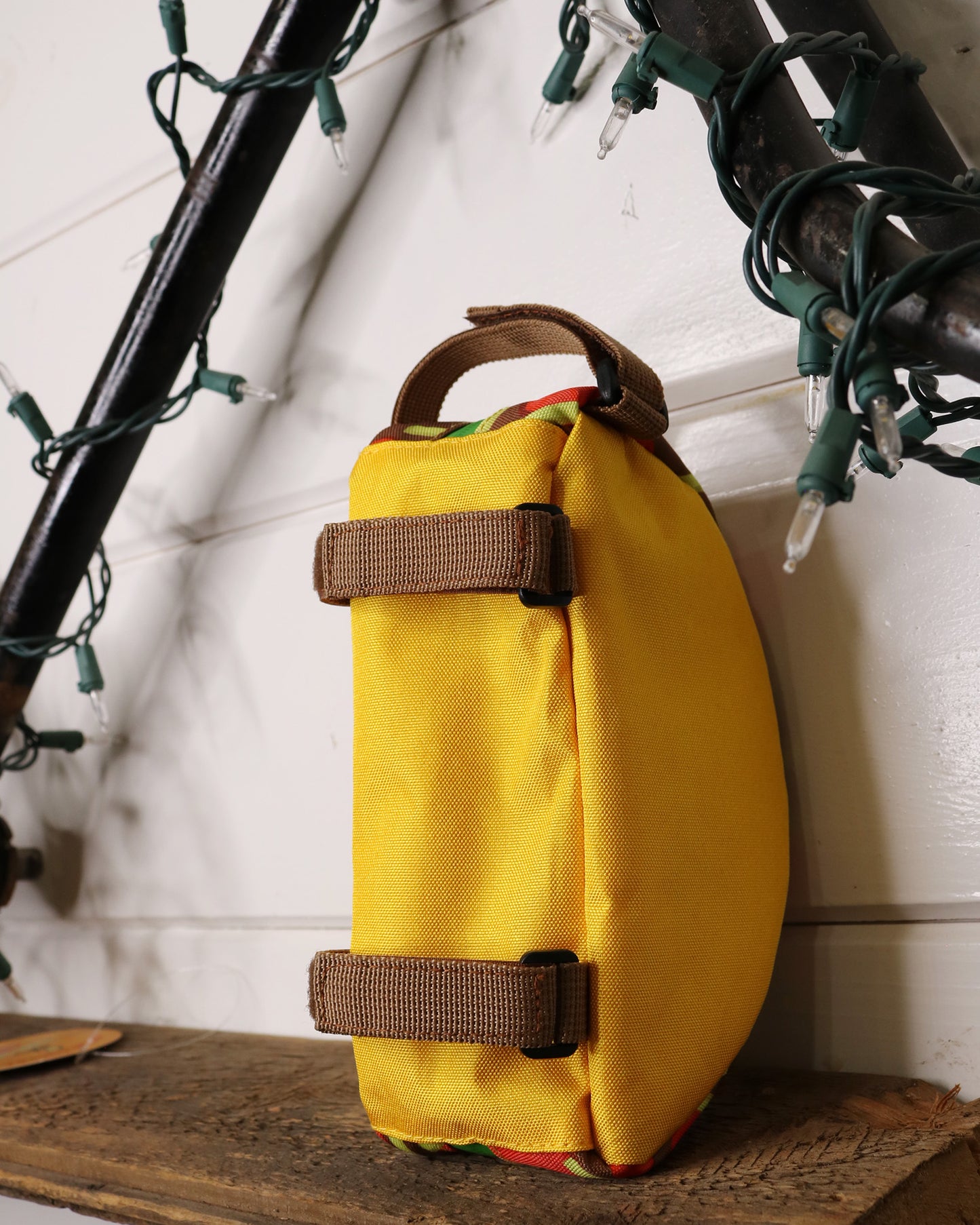 Taco bicycle top tube bag bottom