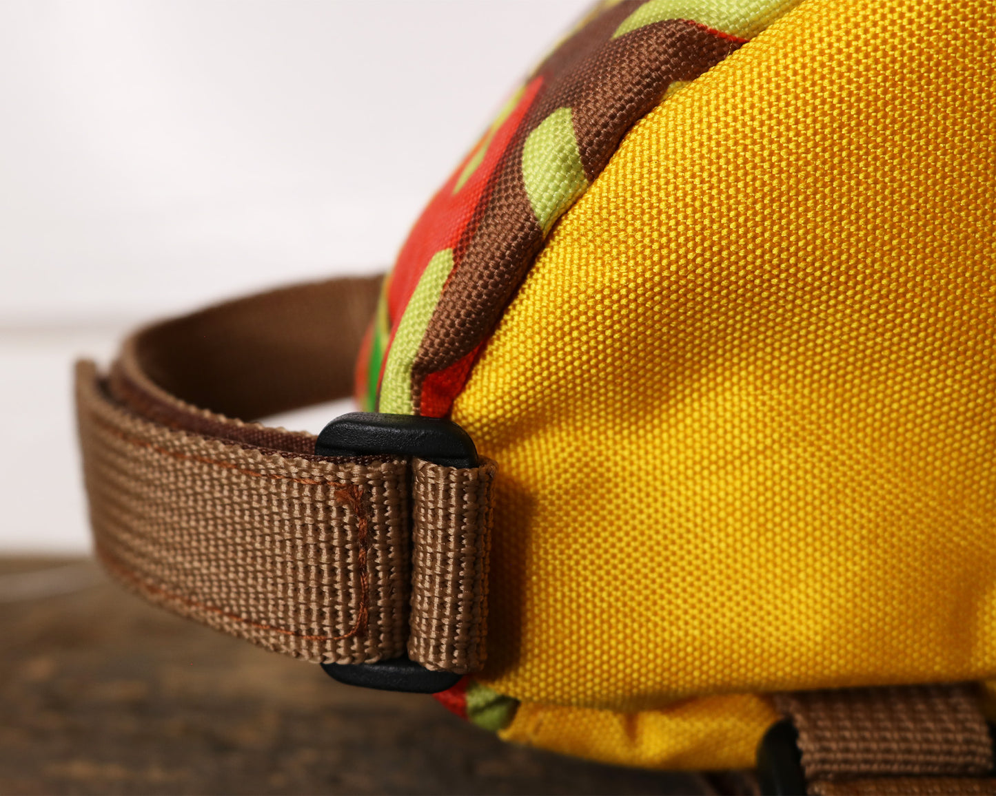 Taco bicycle top tube bag detail