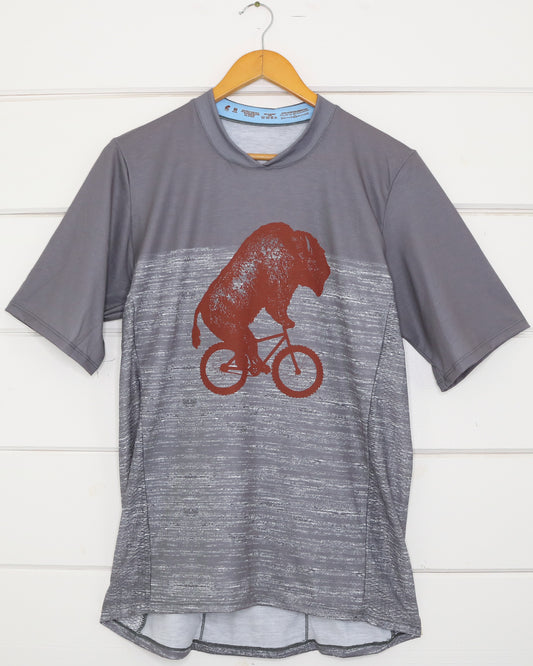Bison Mountain Bike Jersey Front