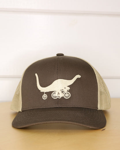 Brontosaurus Trucker Hat Front