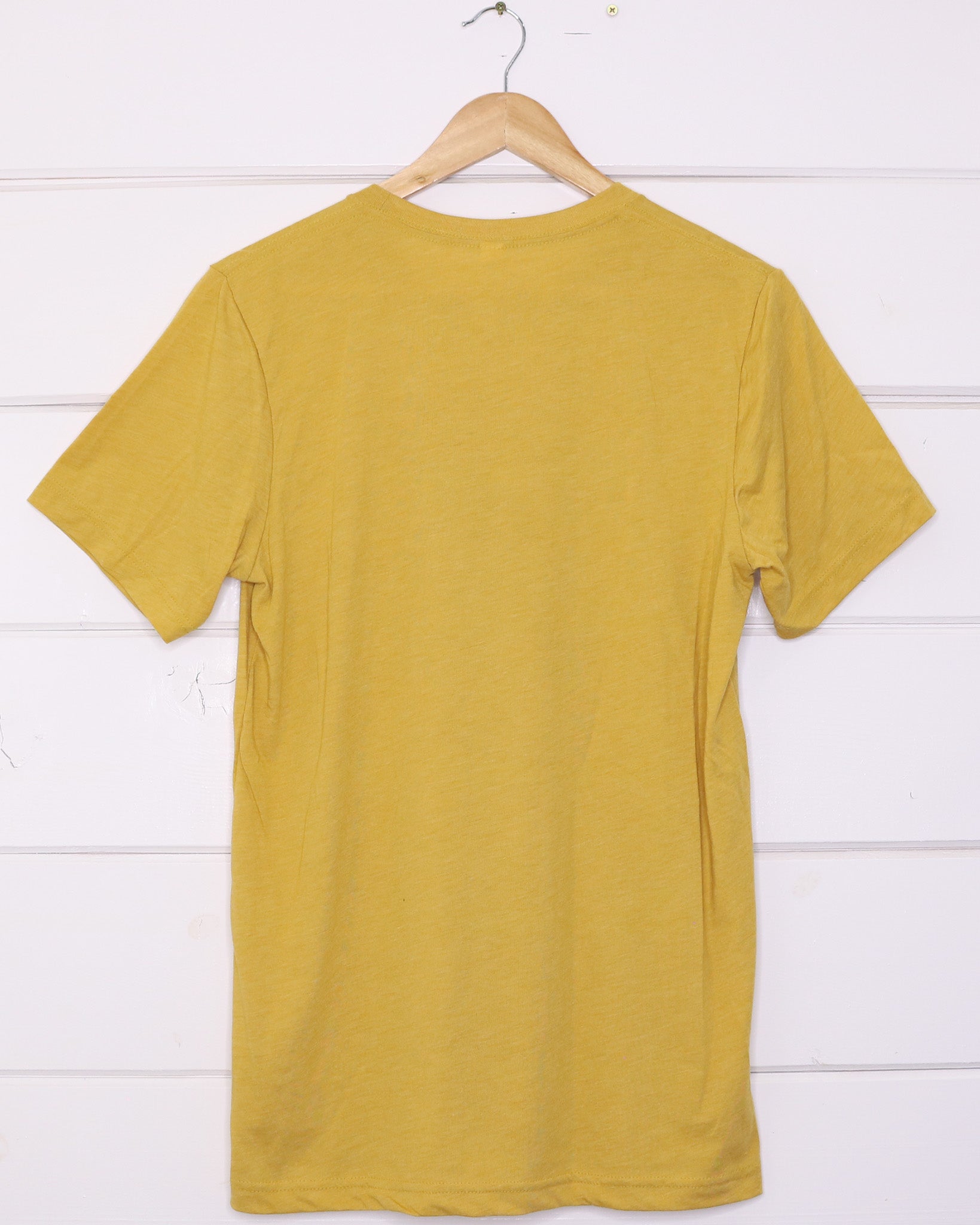Department of Dirt Unisex Yellow T-Shirt Back
