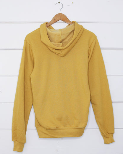 Department of Dirt Yellow Pullover Hoodie Front