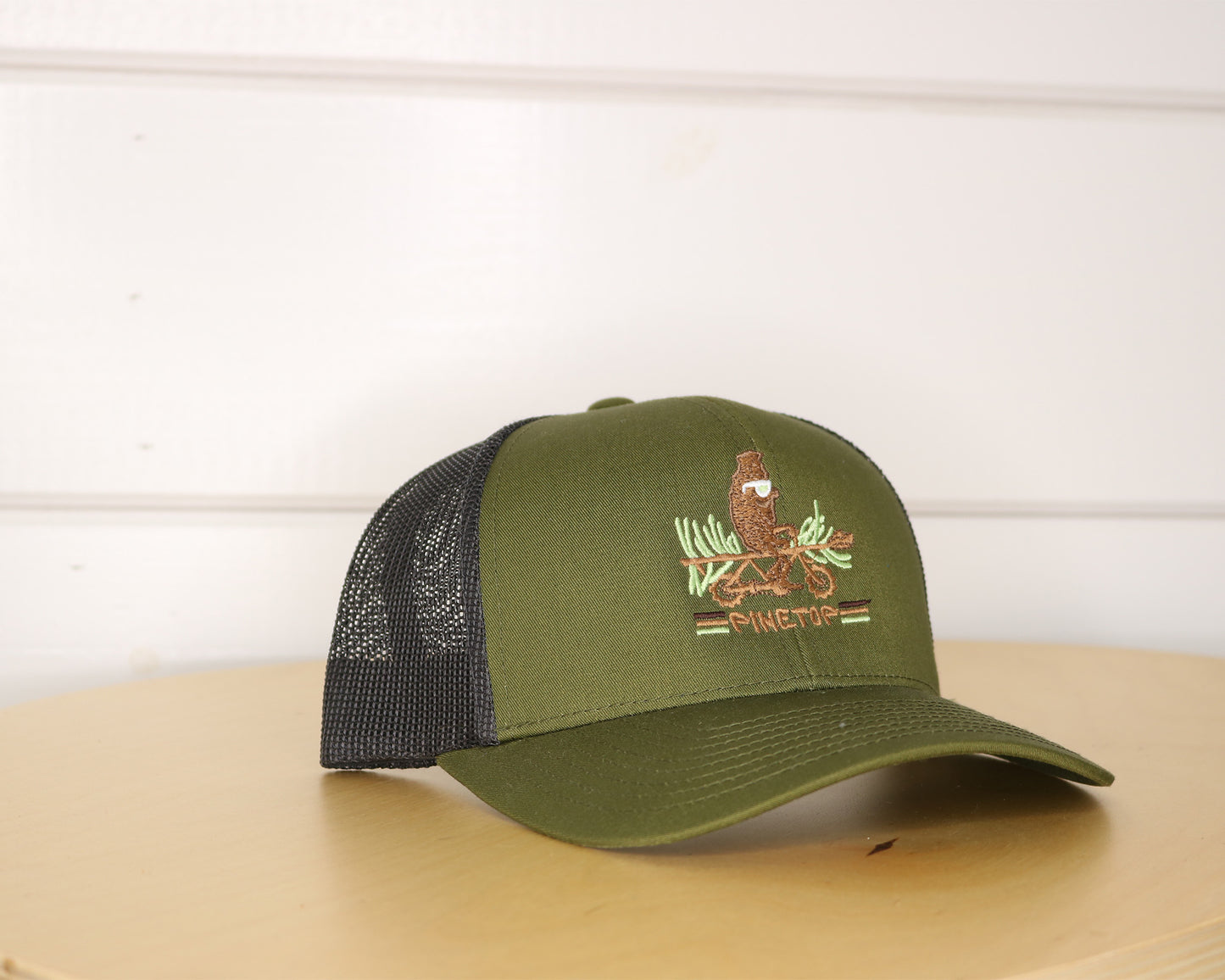 Pinecone Trucker Hat 3/4