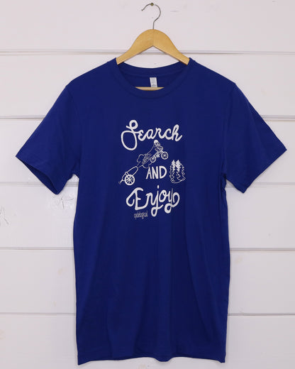 Search and Enjoy Unisex T-Shirt Front