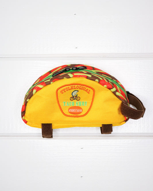 Taco bicycle top tube bag front