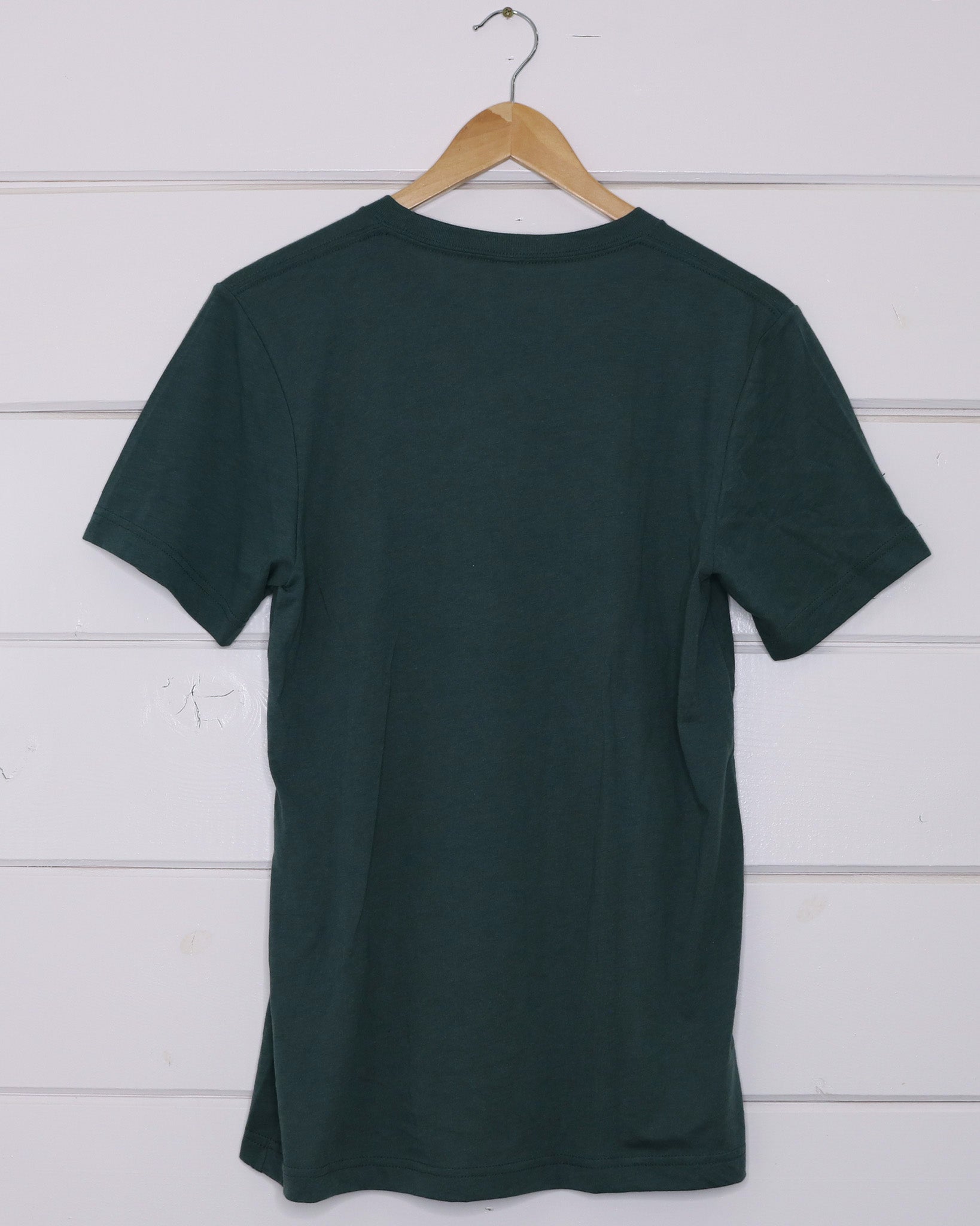 Vamos Unisex Green T-Shirt Back